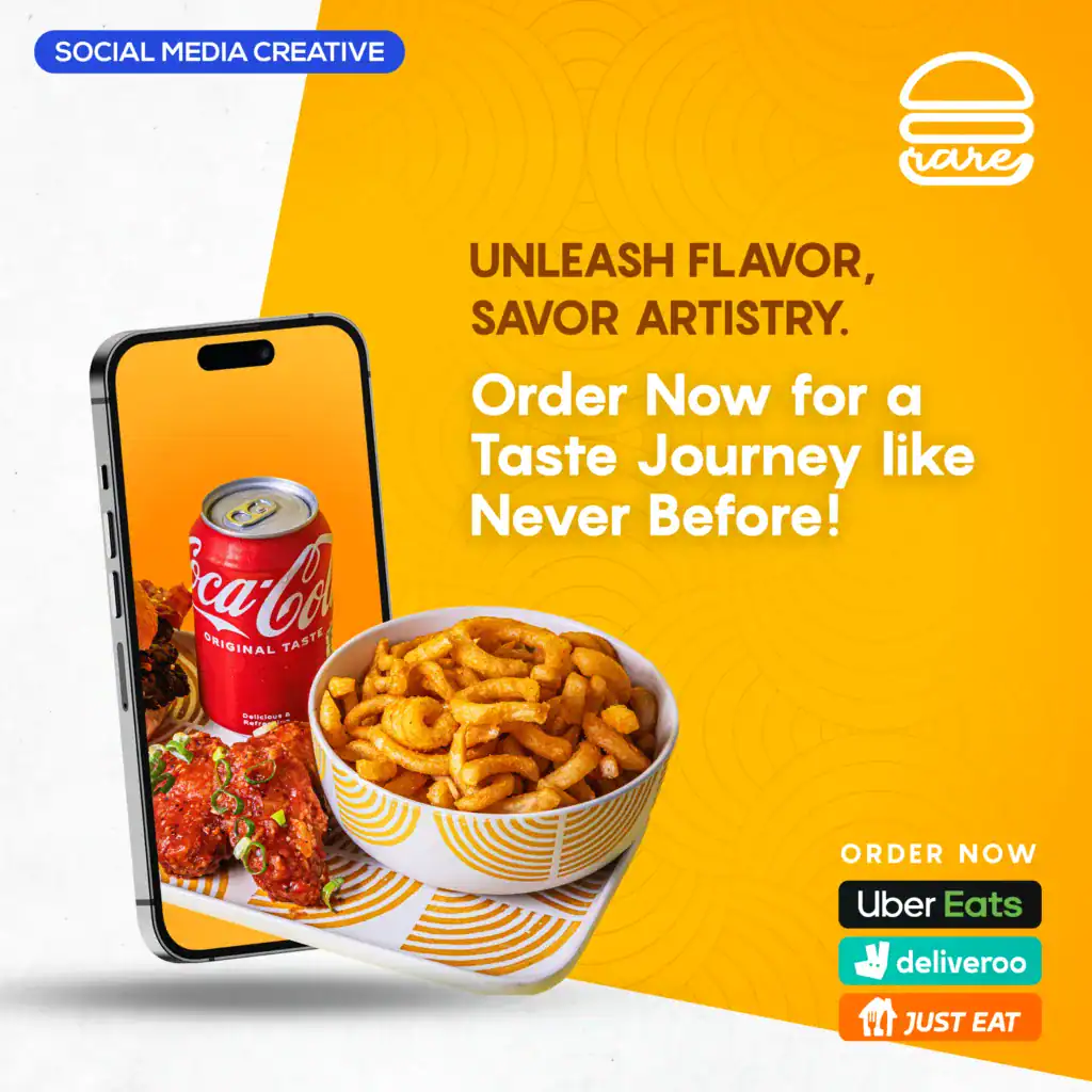 Rare-Burger-SM best graphic designer in kasaragod